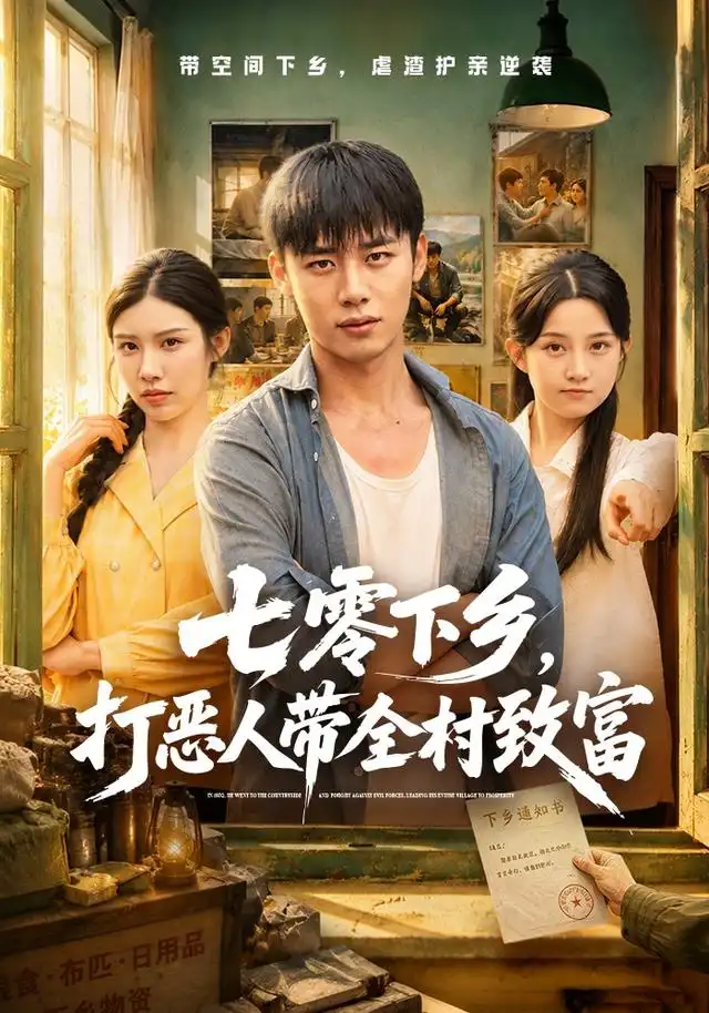 短剧《七零下乡打恶人带全村致富 (61集) 程勇炜&关钰莹》海报