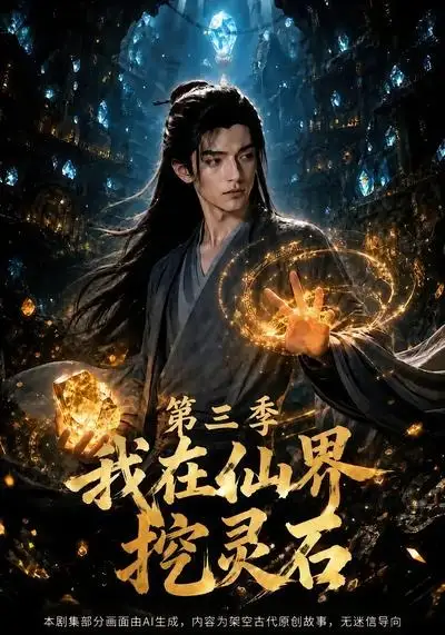 短剧《我在仙界挖灵石第三季 (30集)》海报