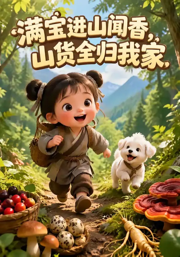 短剧《满宝进山闻香山货全归我家 (203集)》海报
