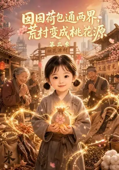 短剧《囡囡荷包通两界荒村变成桃花源第三季 (82集)》海报