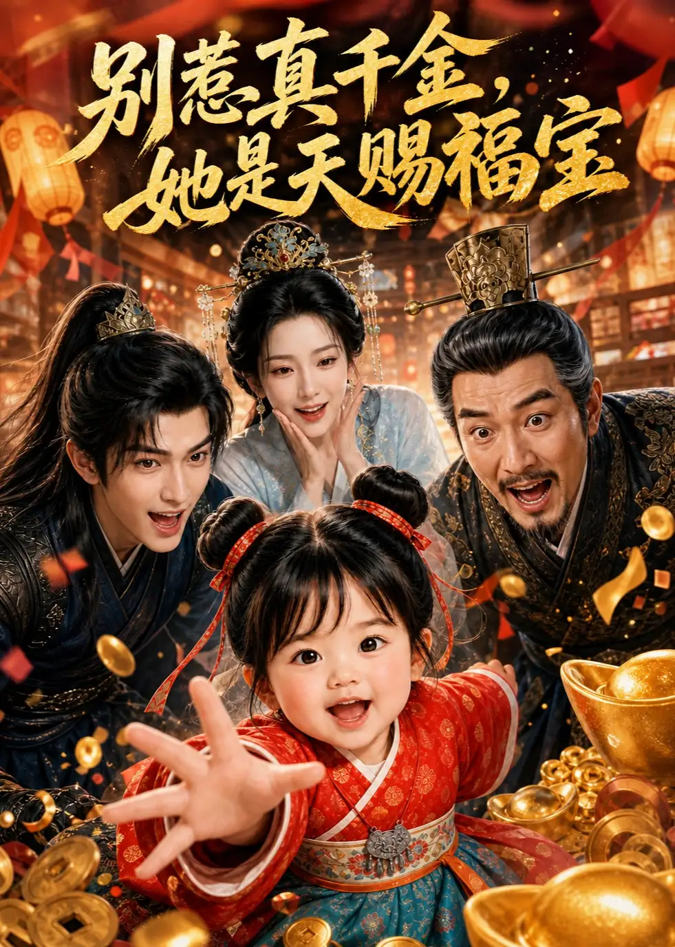 短剧《别惹真千金她是天赐福宝 (60集)》海报