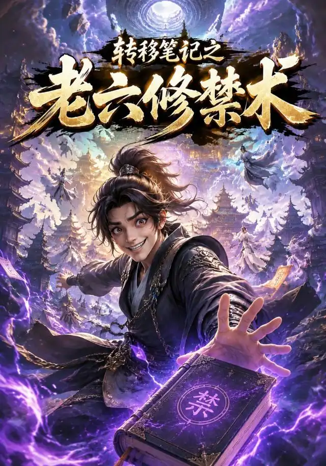 短剧《转移笔记之老六修禁术 (100集)》海报