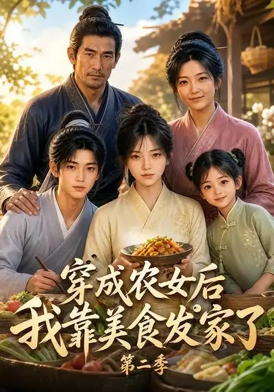 短剧《穿成农女后我靠美食发家了第二季 (108集)》海报