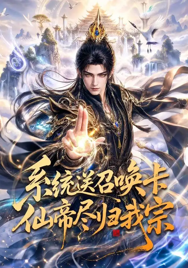 短剧《系统送召唤卡仙帝尽归我宗 (66集) AI短剧》海报