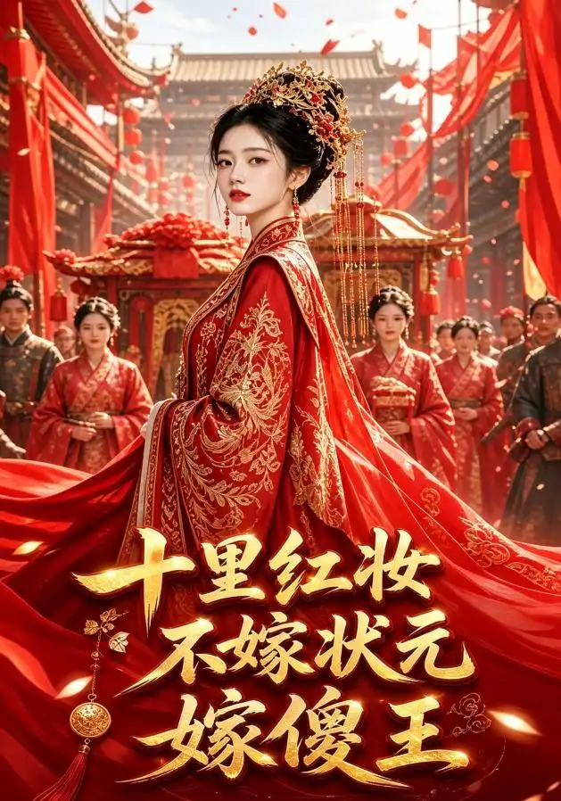 短剧《十里红妆不嫁状元嫁傻王 (103集) AI短剧》海报