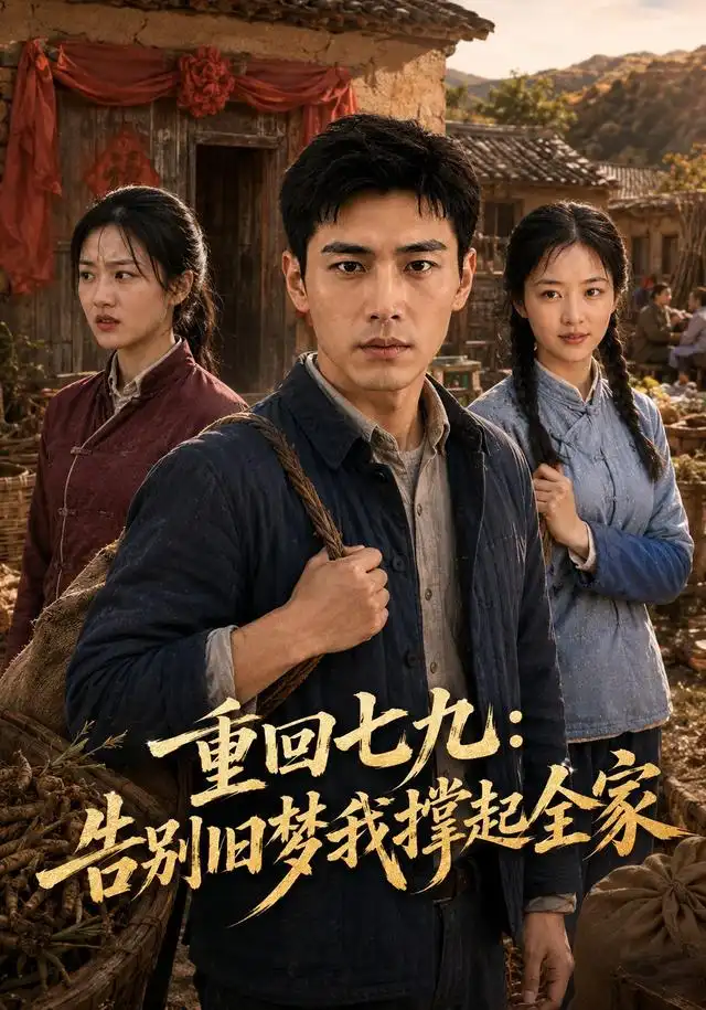 短剧《重回七九告别旧梦我撑起全家 (53集) AI短剧》海报