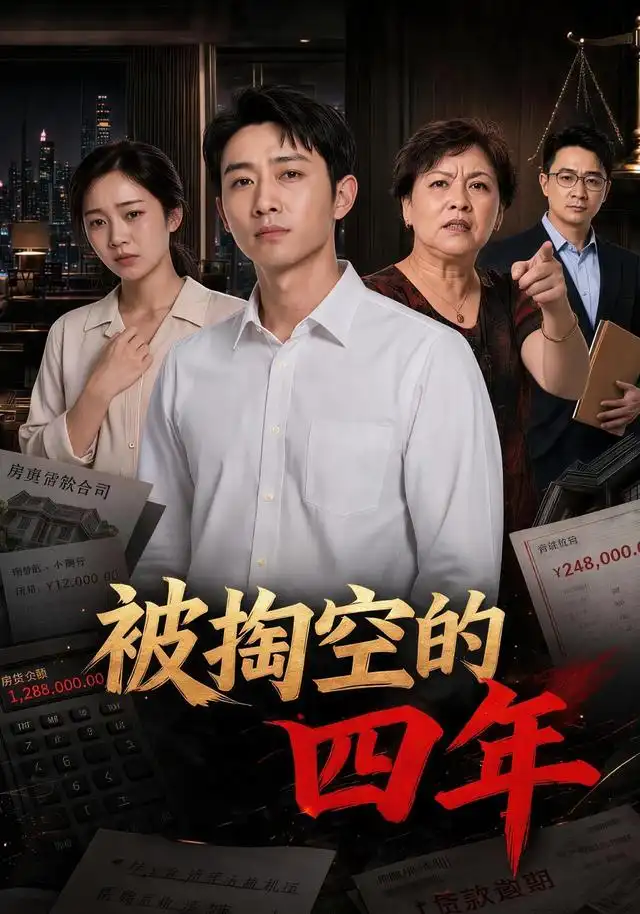 短剧《被掏空的四年 (45集) AI短剧》海报