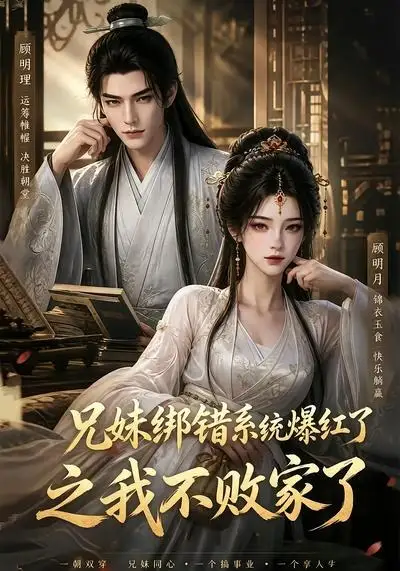 短剧《兄妹绑错系统爆红了之我不败家了 (44集)》海报