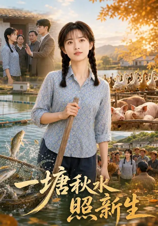 短剧《一塘秋水照新生 (38集) AI短剧》海报