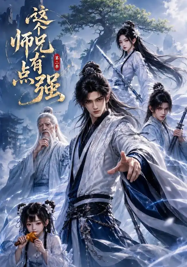 短剧《这个师兄有点强第二季 (58集)》海报