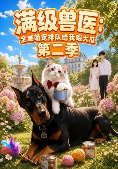 短剧《满级兽医全城萌宠排队给我喂大瓜第二季 (101集)》海报