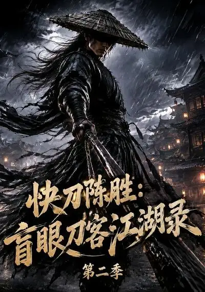 短剧《快刀陈胜盲眼刀客江湖录第二季 (22集)》海报