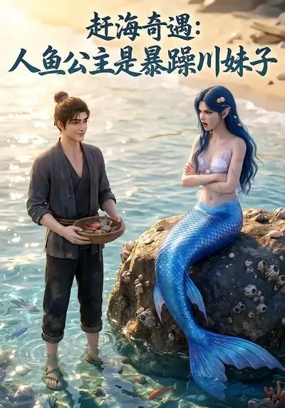 短剧《赶海奇遇人鱼公主是暴躁川妹子 (51集)》海报