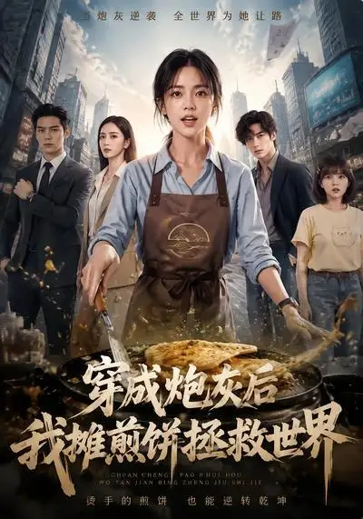 短剧《穿成炮灰后我摊煎饼拯救世界 (38集)》海报