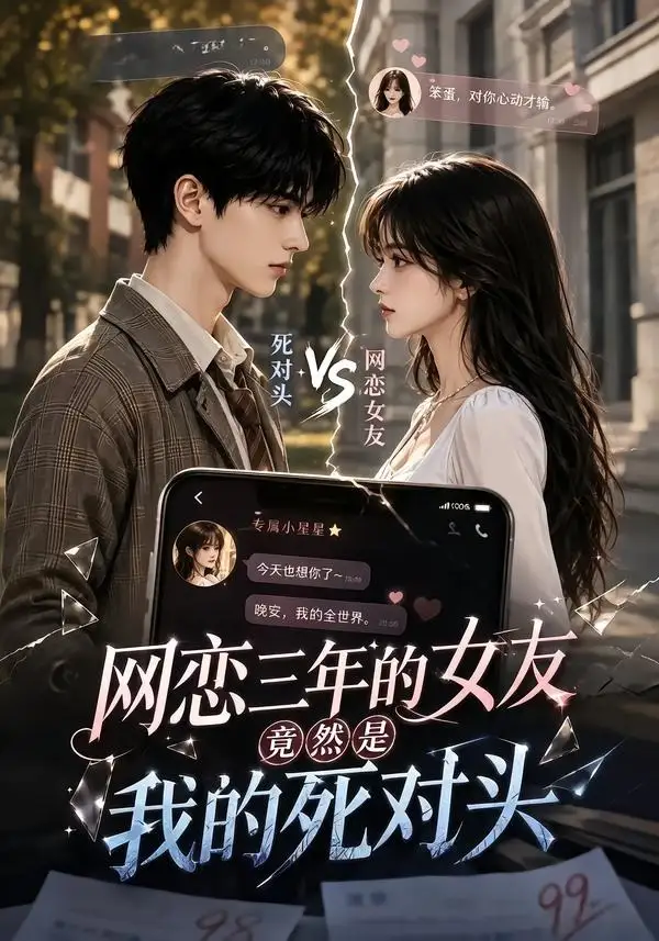 短剧《网恋三年的女友竟然是我的死对头 (22集)》海报