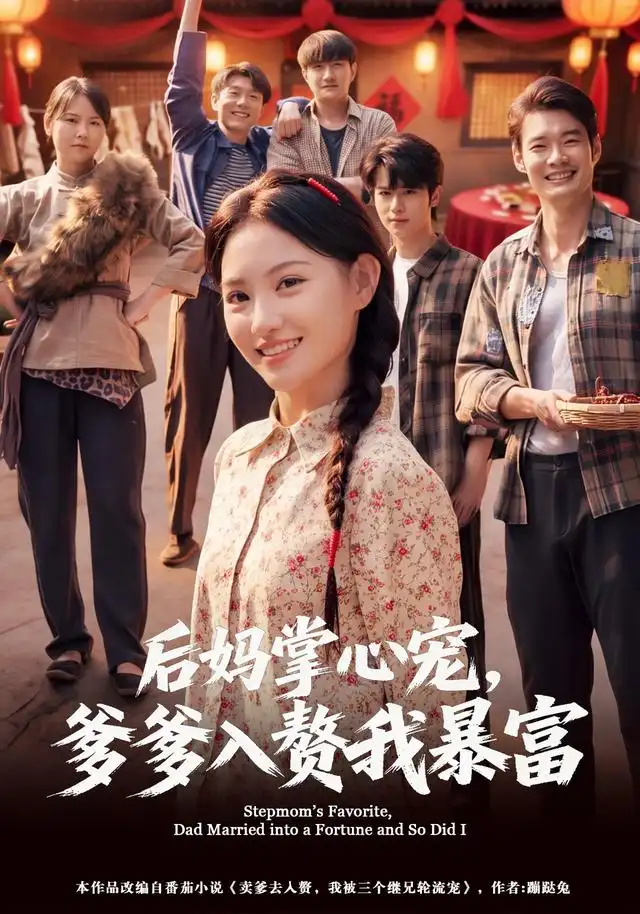 短剧《后妈掌心宠爹爹入赘我暴富 (60集) 安晓洁&陈琳》海报