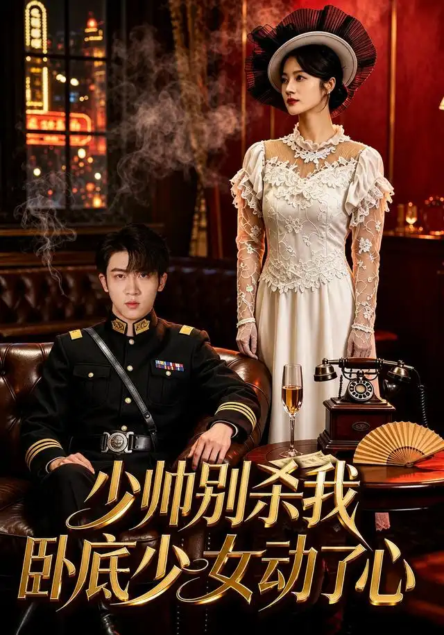 短剧《少帅别杀我卧底少女动了心 (60集) 凌嘉&张璟沅》海报