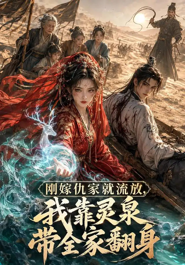 短剧《刚嫁仇家就流放我靠灵泉带全家翻身 (124集)》海报