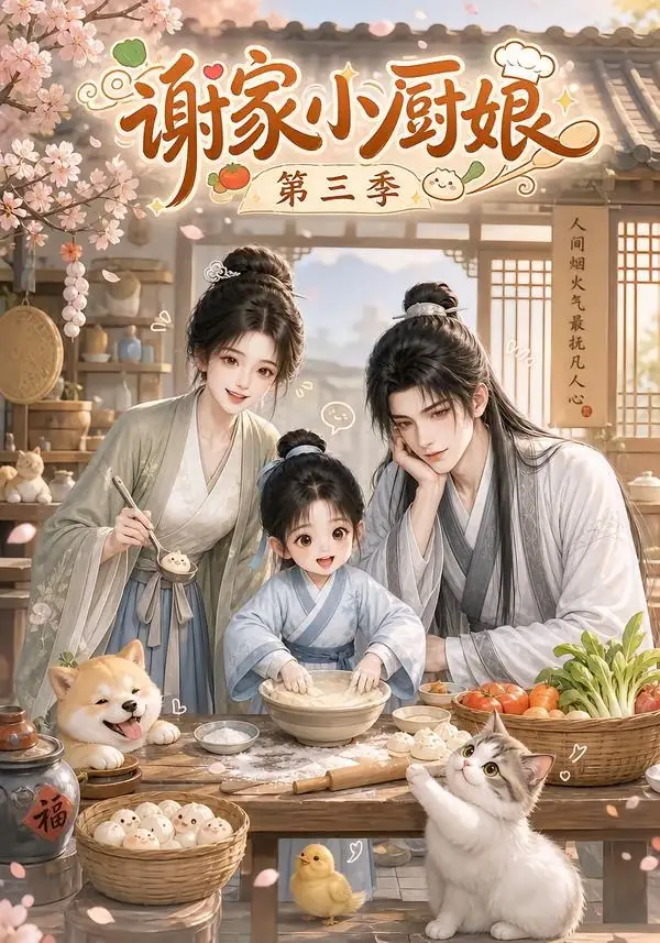 短剧《谢家小厨娘第三季 (118集)》海报