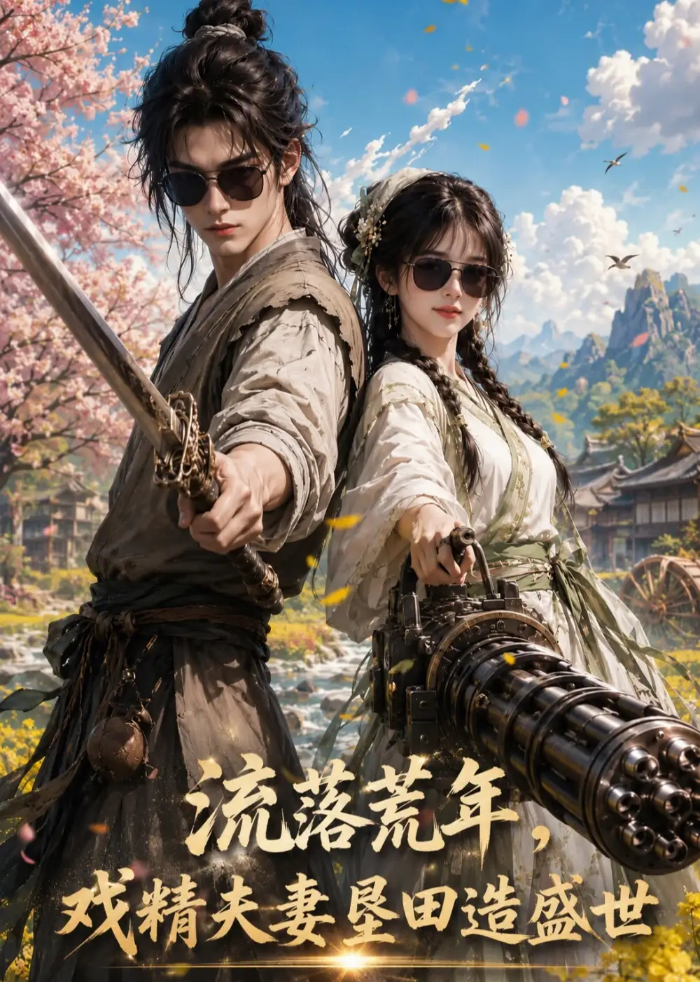 短剧《流落荒年戏精夫妻垦田造盛世 (111集)》海报