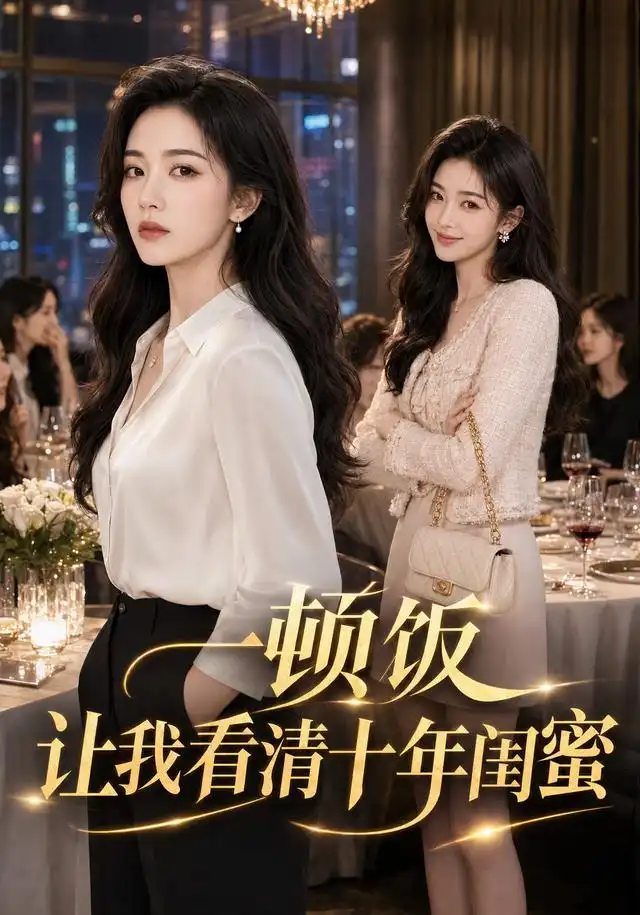 短剧《一顿饭让我看清十年闺蜜 (62集) AI短剧》海报