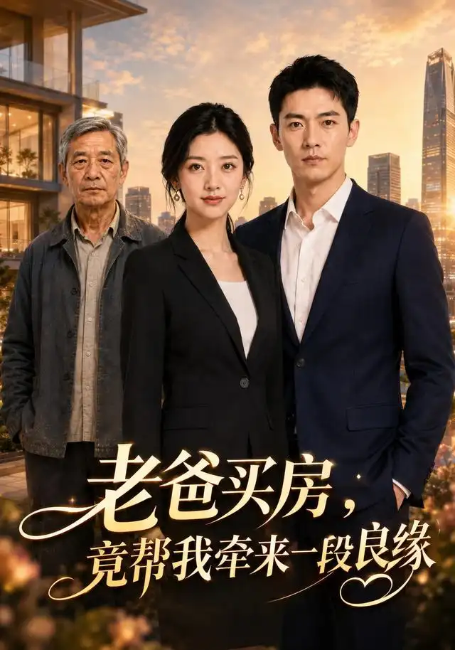 短剧《老爸买房竟帮我牵来一段良缘 (54集) AI短剧》海报