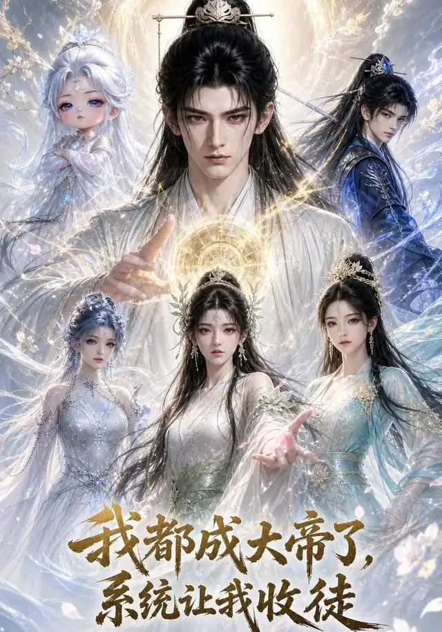 短剧《我都成大帝了系统让我收徒 (96集) AI短剧》海报