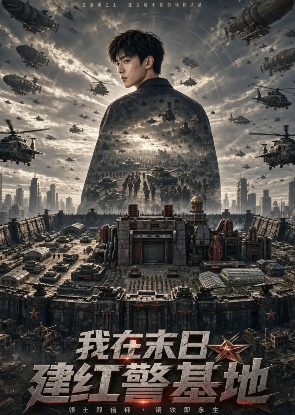 短剧《我在末日建红警基地 (60集)》海报