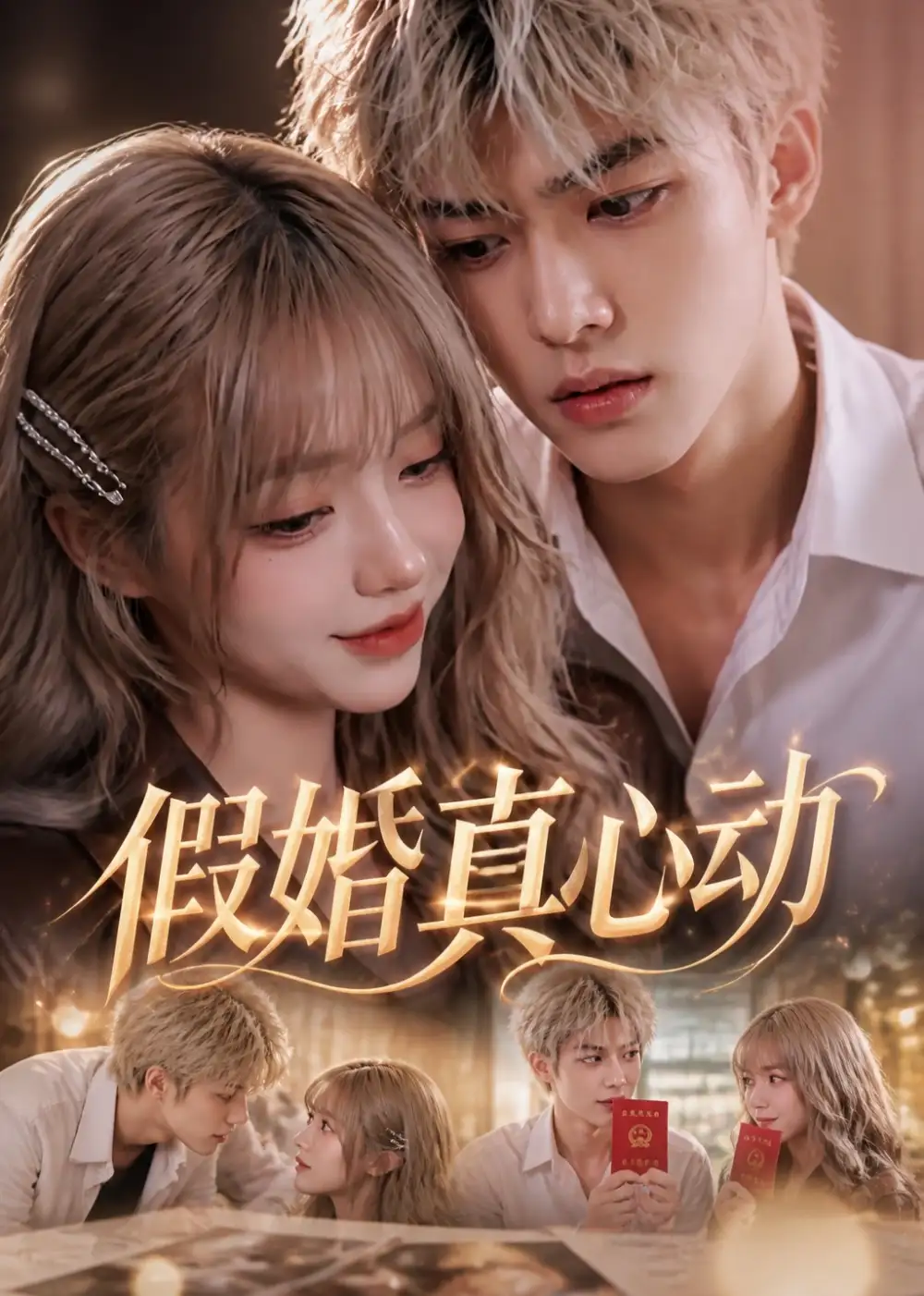 短剧《假婚真心动 (3集)》海报