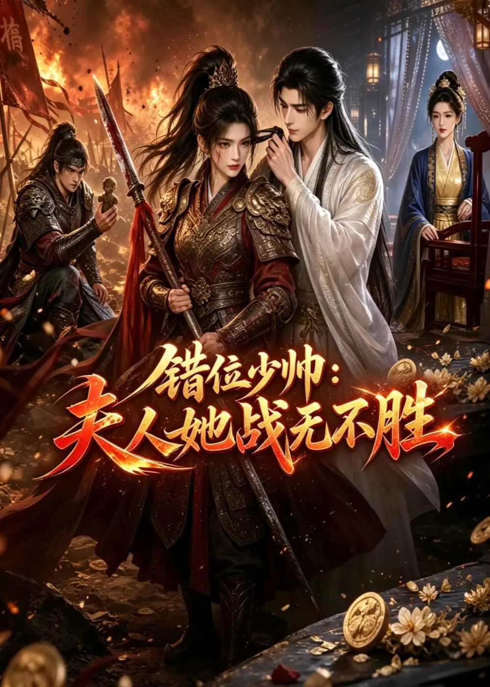 短剧《错位少帅夫人她战无不胜 (69集)》海报