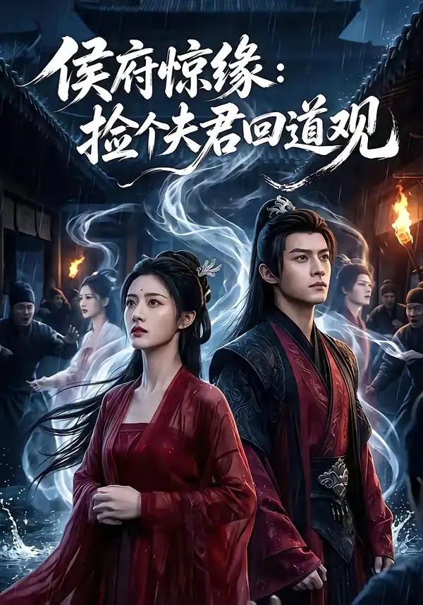 短剧《侯府惊缘捡个夫君回道观 (40集)》海报