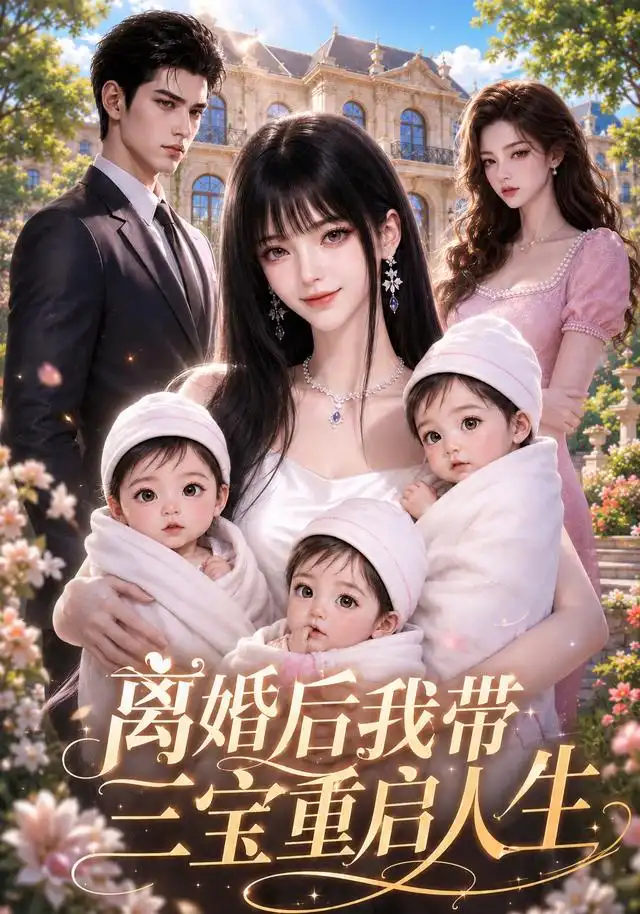 短剧《离婚后我带三宝重启人生 (45集)》海报