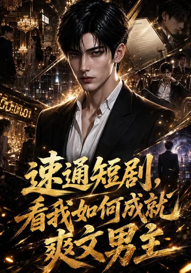 短剧《速通短剧看我如何成就爽文男主 (20集)》海报