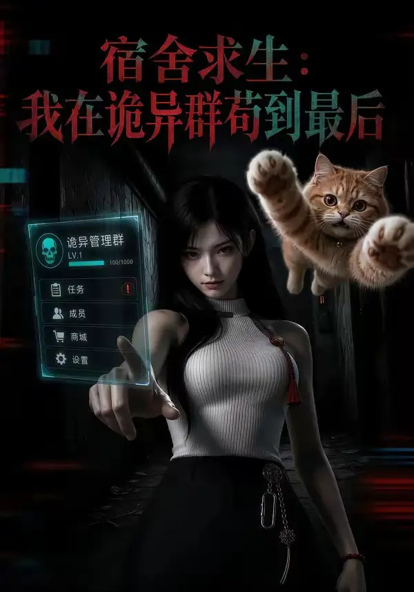 短剧《宿舍求生我在诡异群苟到最后 (75集)》海报
