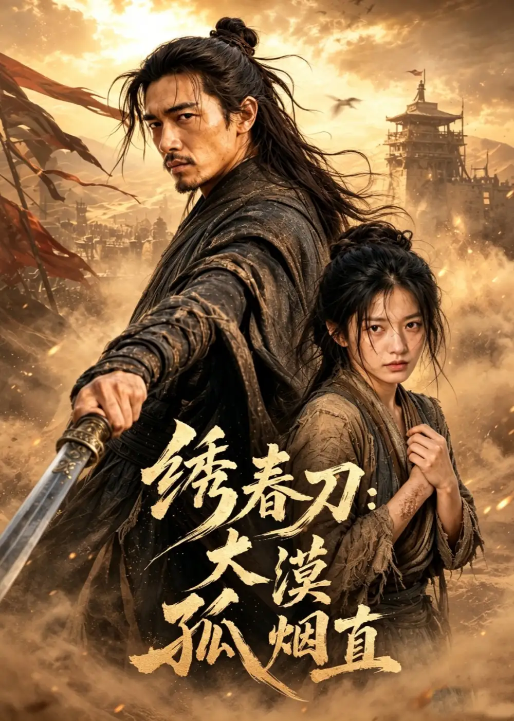 短剧《绣春刀大漠孤烟直 (65集)》海报