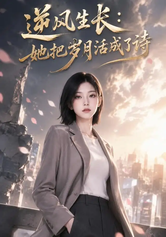 短剧《逆风生长她把岁月活成了诗 (60集) AI短剧》海报