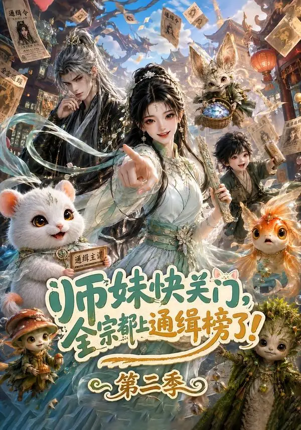 短剧《师妹快关门全宗都上通缉榜了第二季 (81集)》海报