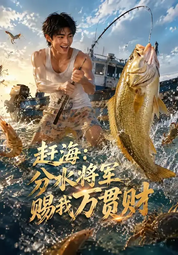 短剧《赶海分水将军赐我万贯财 (109集)》海报