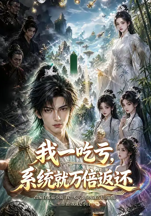 短剧《我一吃亏系统就万倍返还 (62集)》海报