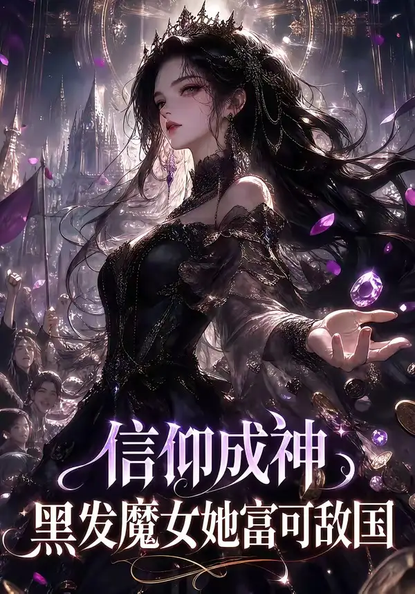 短剧《信仰成神黑发魔女她富可敌国 (120集)》海报