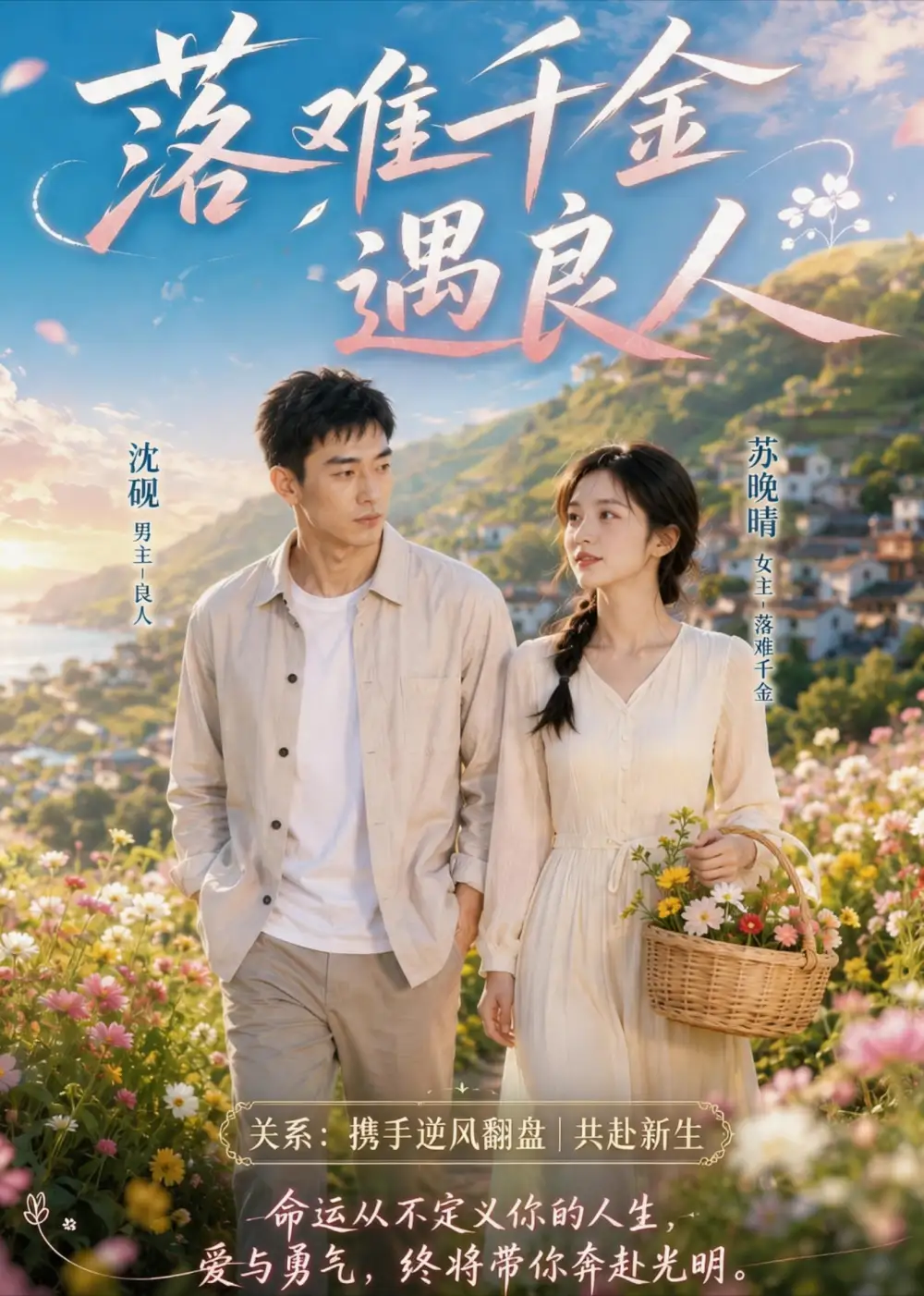 短剧《落难千金遇良人 (60集)》海报