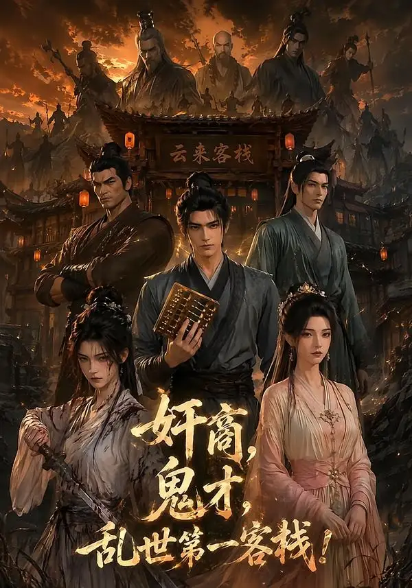 短剧《奸商鬼才乱世第一客栈 (60集)》海报