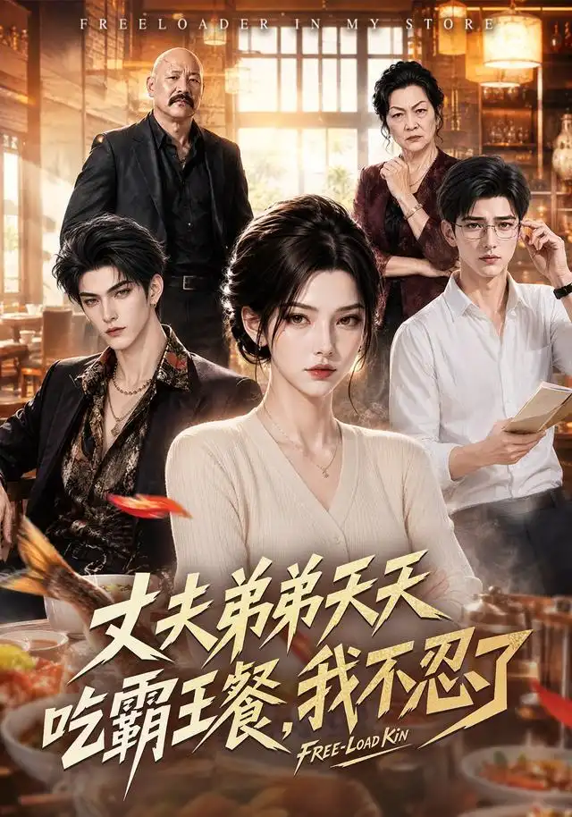 短剧《丈夫弟弟天天吃霸王餐我不忍了 (58集)》海报