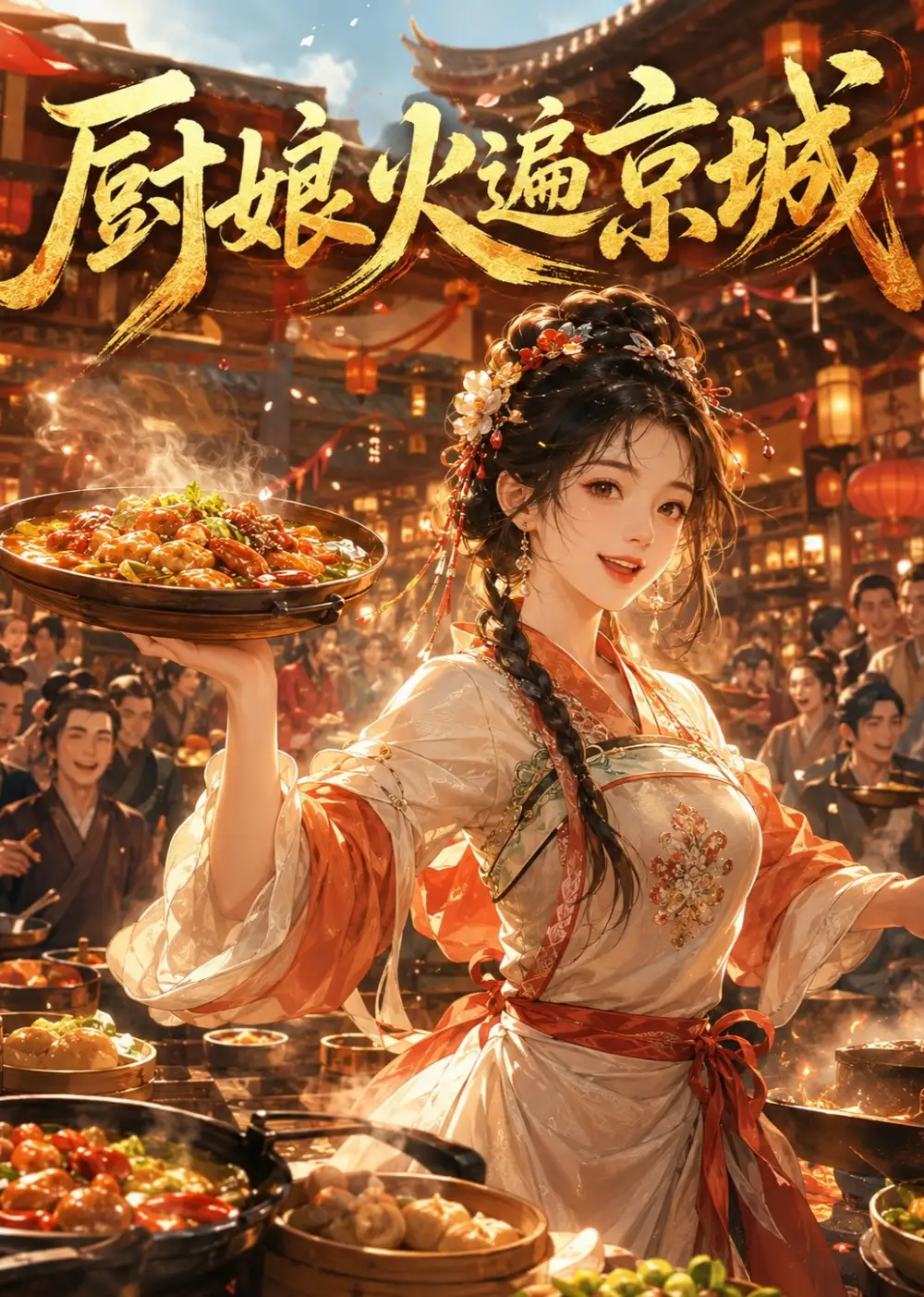 短剧《厨娘火遍京城 (99集)》海报