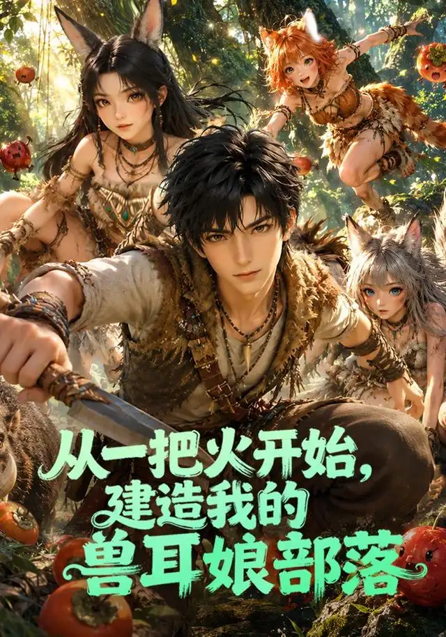 短剧《从一把火开始建造我的兽耳娘部落 (80集)》海报