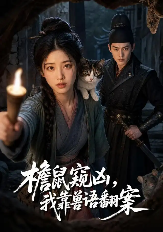 短剧《檐鼠窥凶我靠兽语翻案 (70集)》海报
