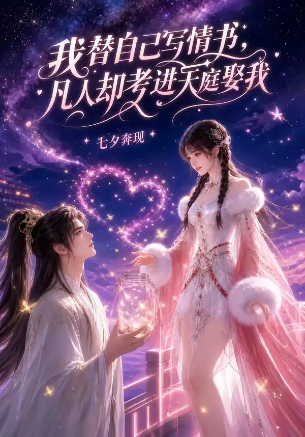 短剧《我替自己写情书凡人却考进天庭娶我 (27集)》海报