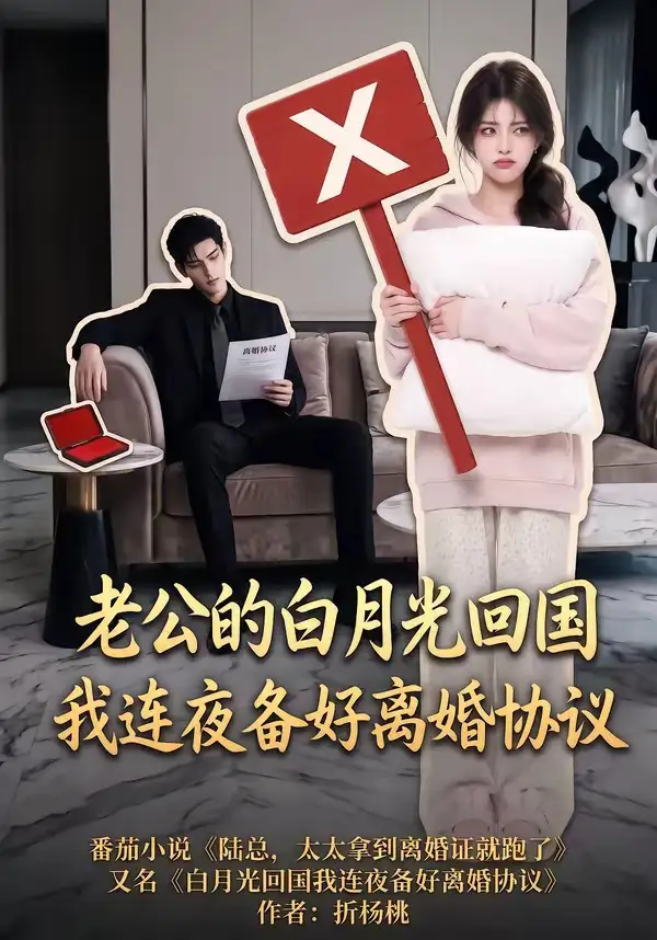短剧《老公的白月光回国我连夜备好离婚协议 (100集)》海报