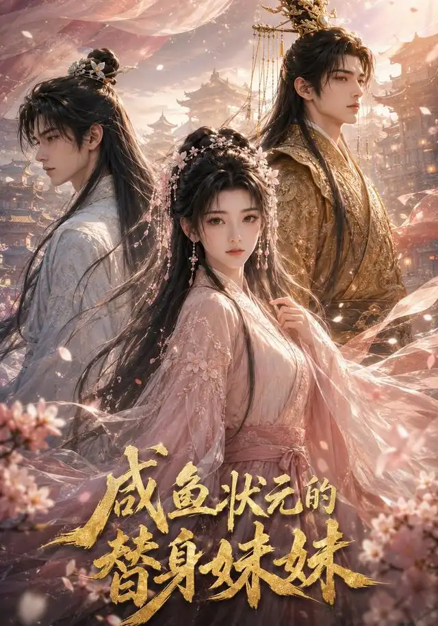 短剧《咸鱼状元的替身妹妹 (60集)》海报