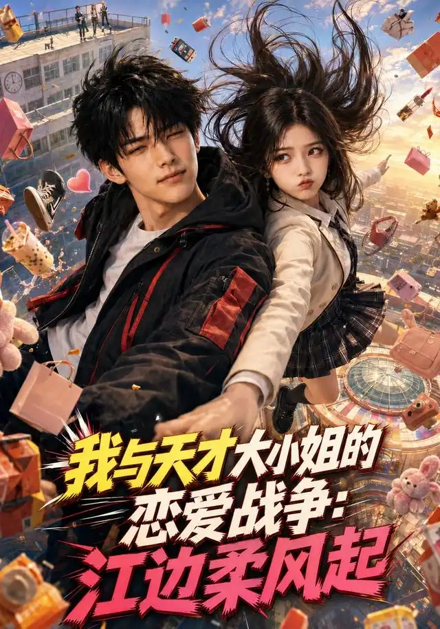 短剧《我与天才大小姐的恋爱战争江边柔风起 (61集)》海报